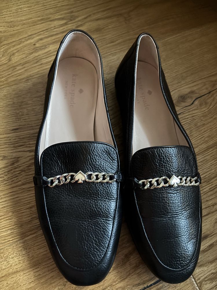 Skórzane mokasyny Kate Spade, rozm. 40 EU (9.5 US)