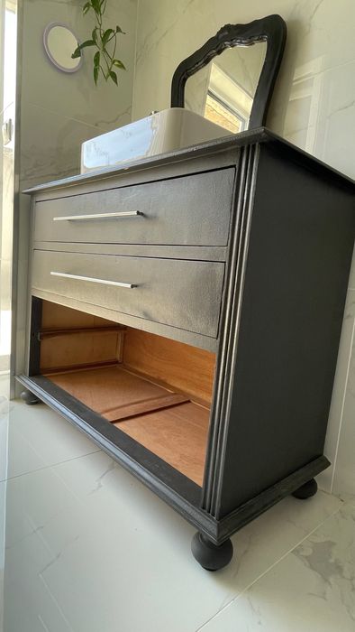 Movel + lavatório + torneira