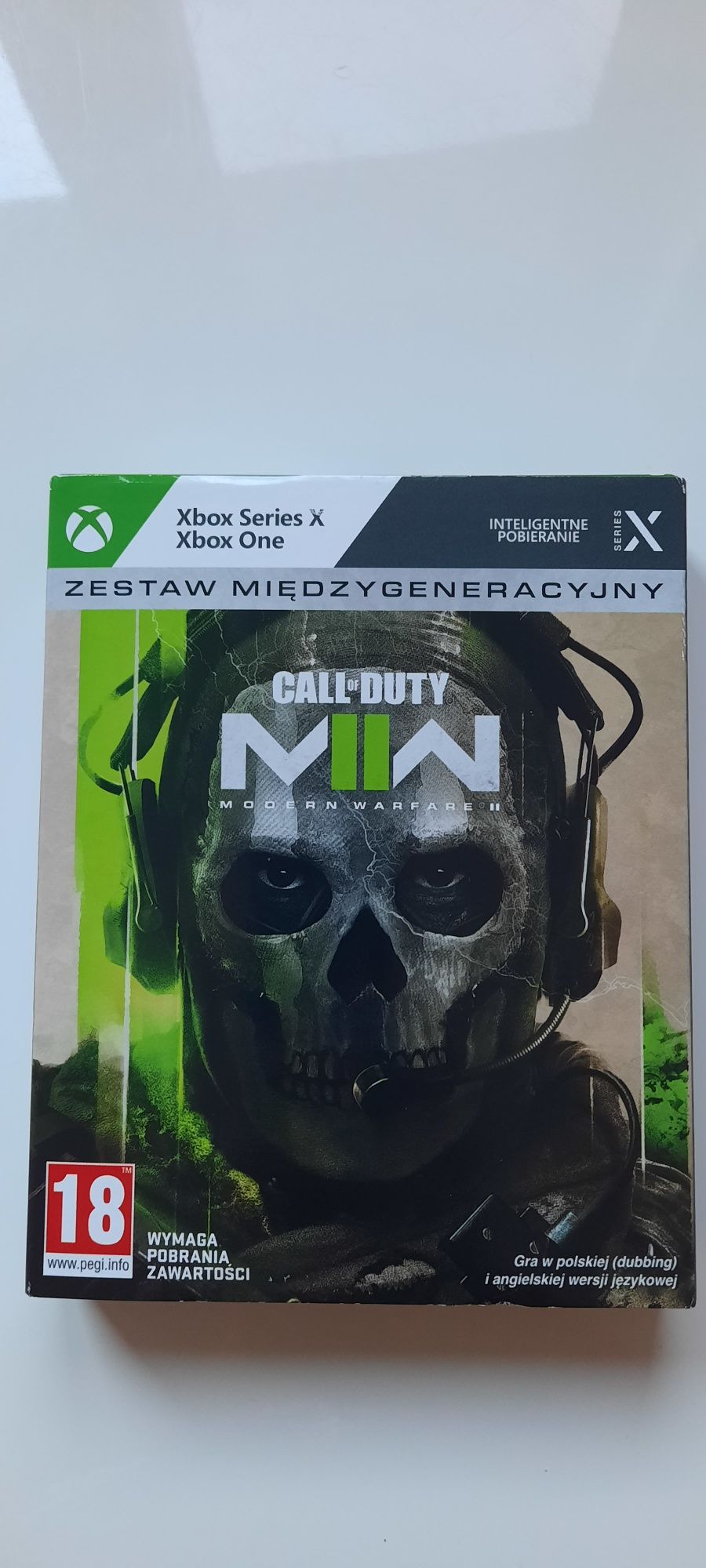 Call of Duty Modern Warfare 2 zestaw steelbook Xbox wersja PL