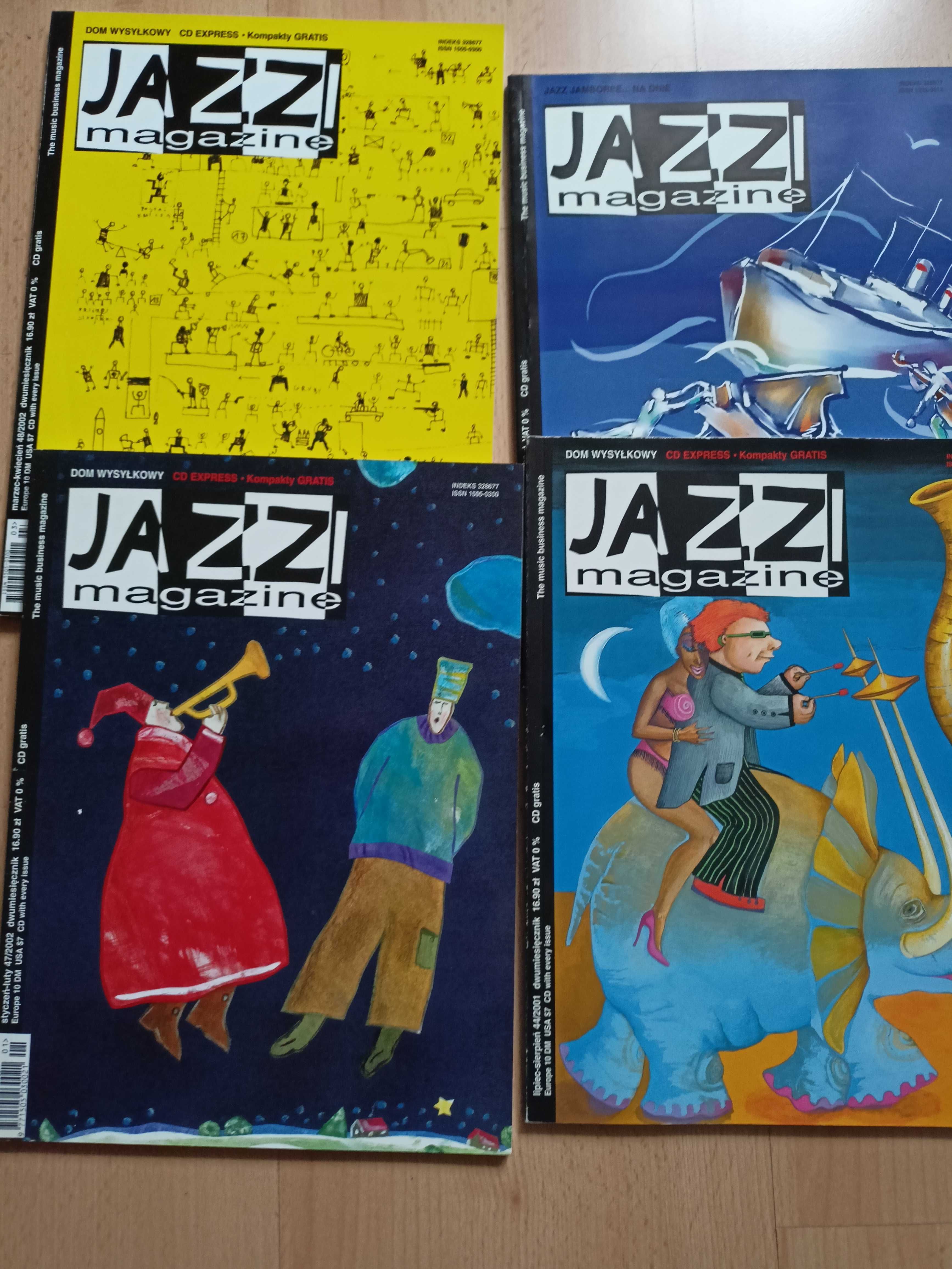 czasopismo Jazzi Magazine 2001/2002 + płyty CD