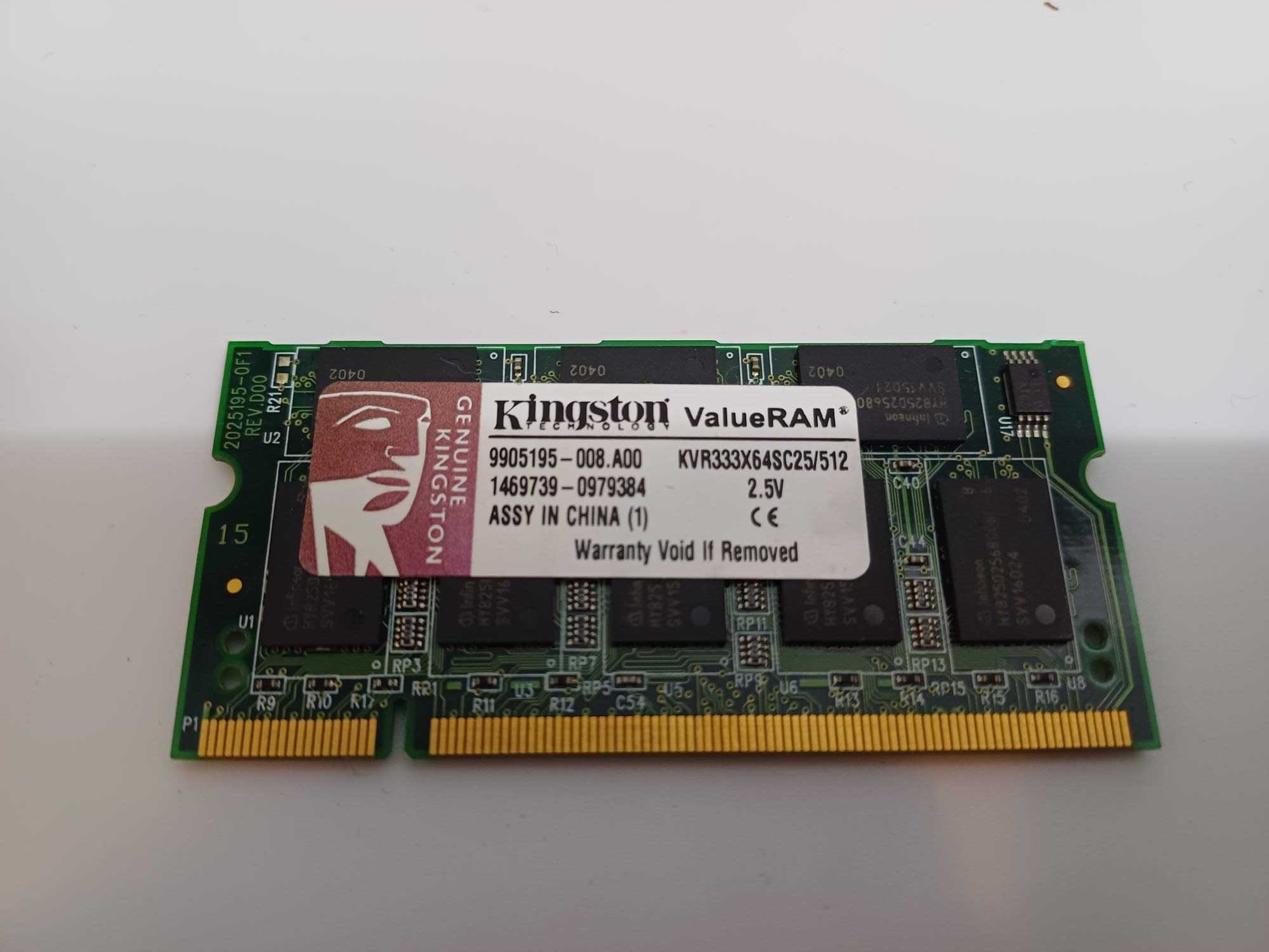 Pamięć Ram z laptopa Compaq Evo N800v