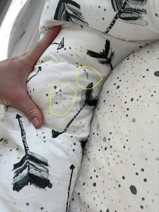 La Millou - kokon kokon duży boho royal arrows velvet collection