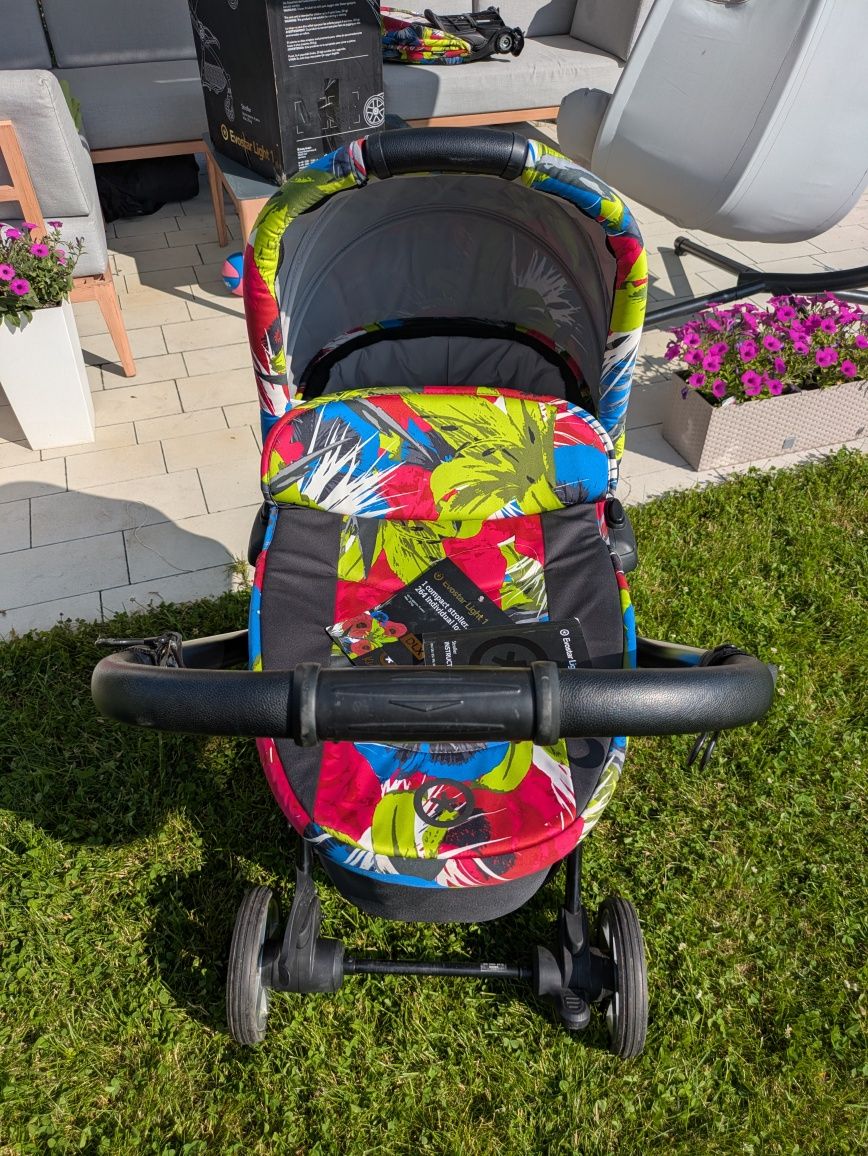 Kiddy Evostar 1 Light Wózek Głęboko -Spacerowy Street Jungle