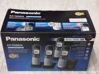 Радиотелефон Panasonic KX-TG6821RU 4 трубки в комплекте как новый