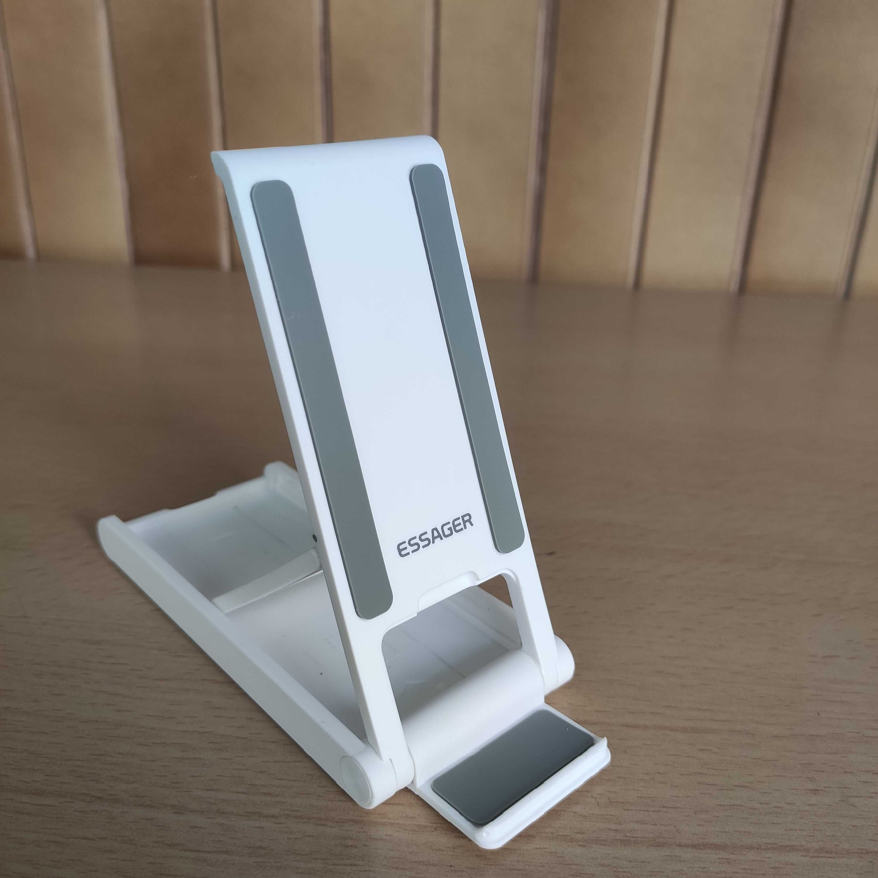 Suporte de Mesa Smartphones Tablets Essanger Branco