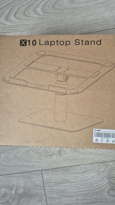 Stojak  podstawka pod laptopa regul9wana aluminiowa