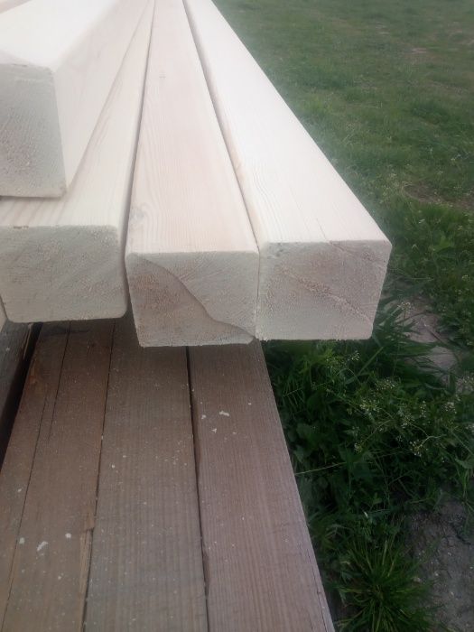 Kantówka/belka 10x10 strugana, szlifowana, fazowana