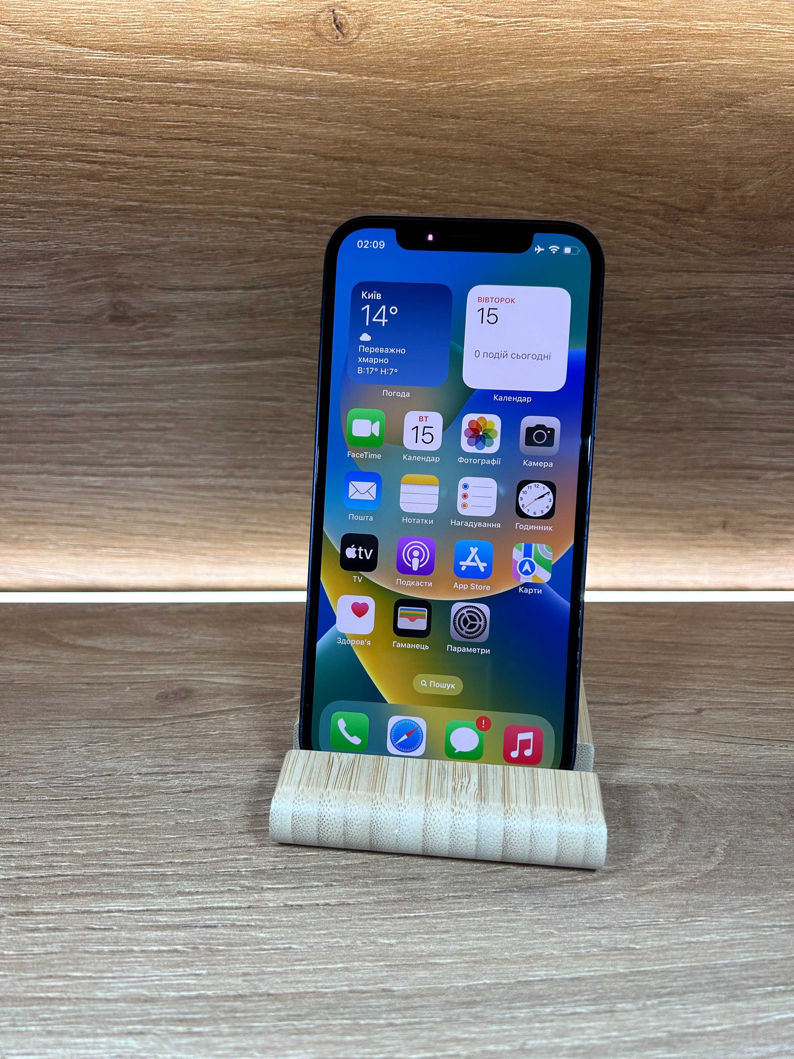 iPhone 12 64 Blue!!! З США!!! АКБ: 100%!! №: 4463!! Неверлок!!