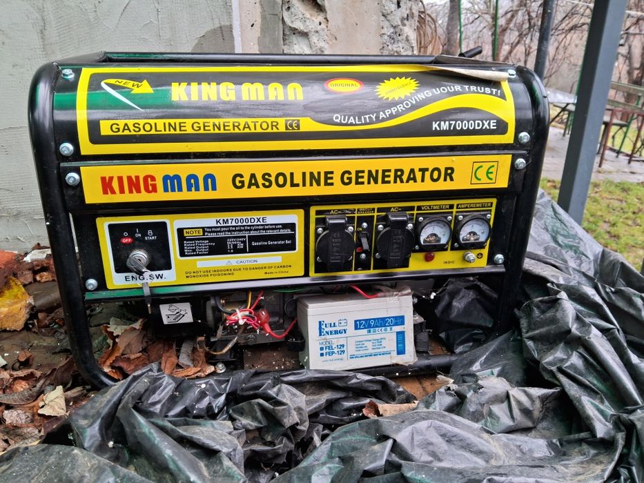 Генератор бензиновый 3,5кВт,редуктор газовый