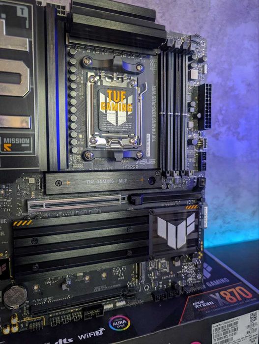 Материнська плата Asus Tuf Gaming X870-Plus Wifi (AM5) 7000-9000 AMD