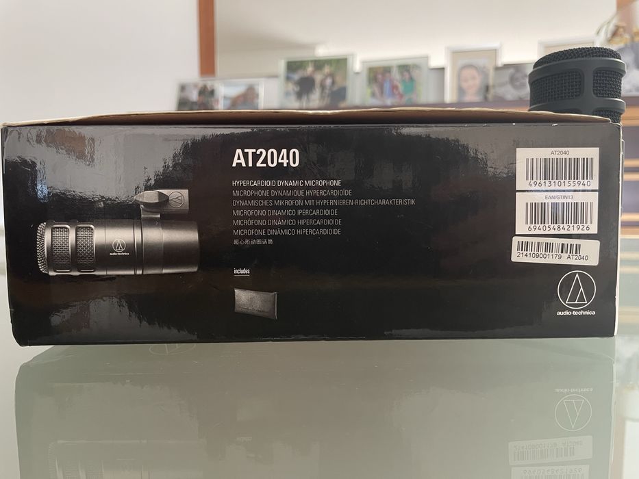 Microfone AT2040 audio-technica