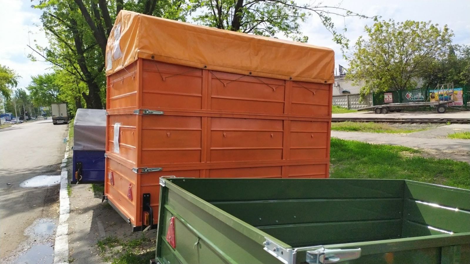 ПРИЦЕП універсальний помічник 2000*1300*450 навантаження 1т