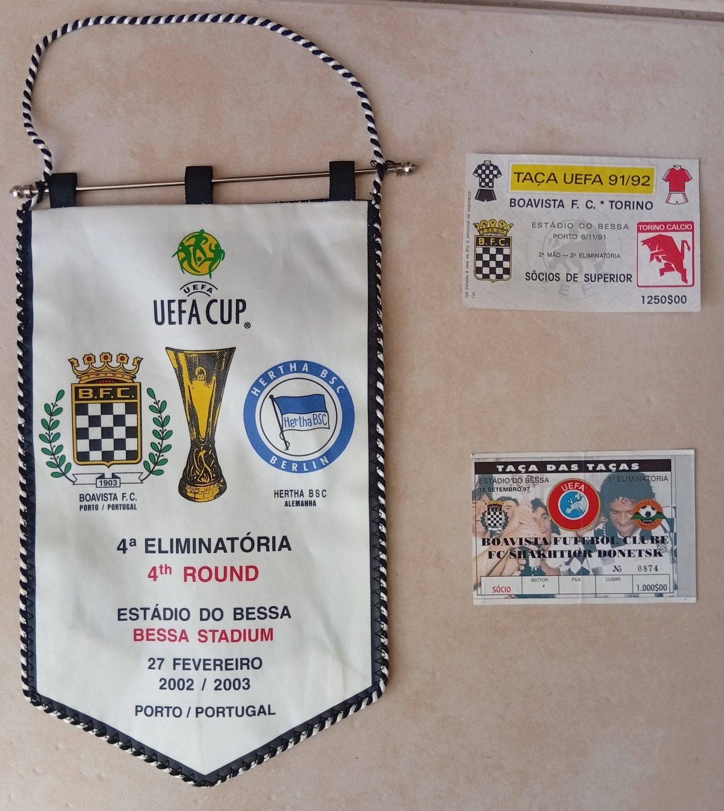 Artigos do Boavista das Competições Europeias