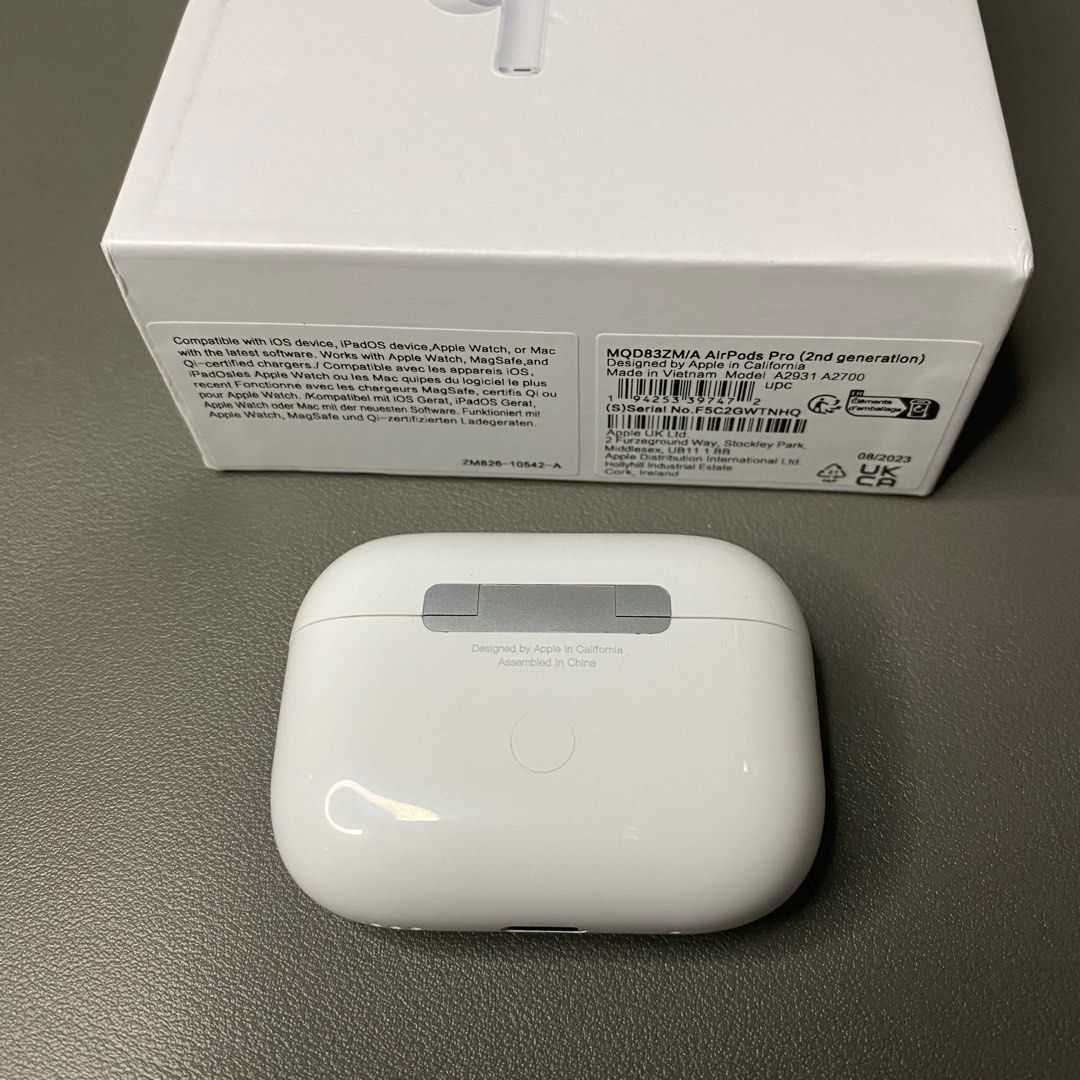 Nowe Apple AirPods Pro 2, obsługujące USB-C