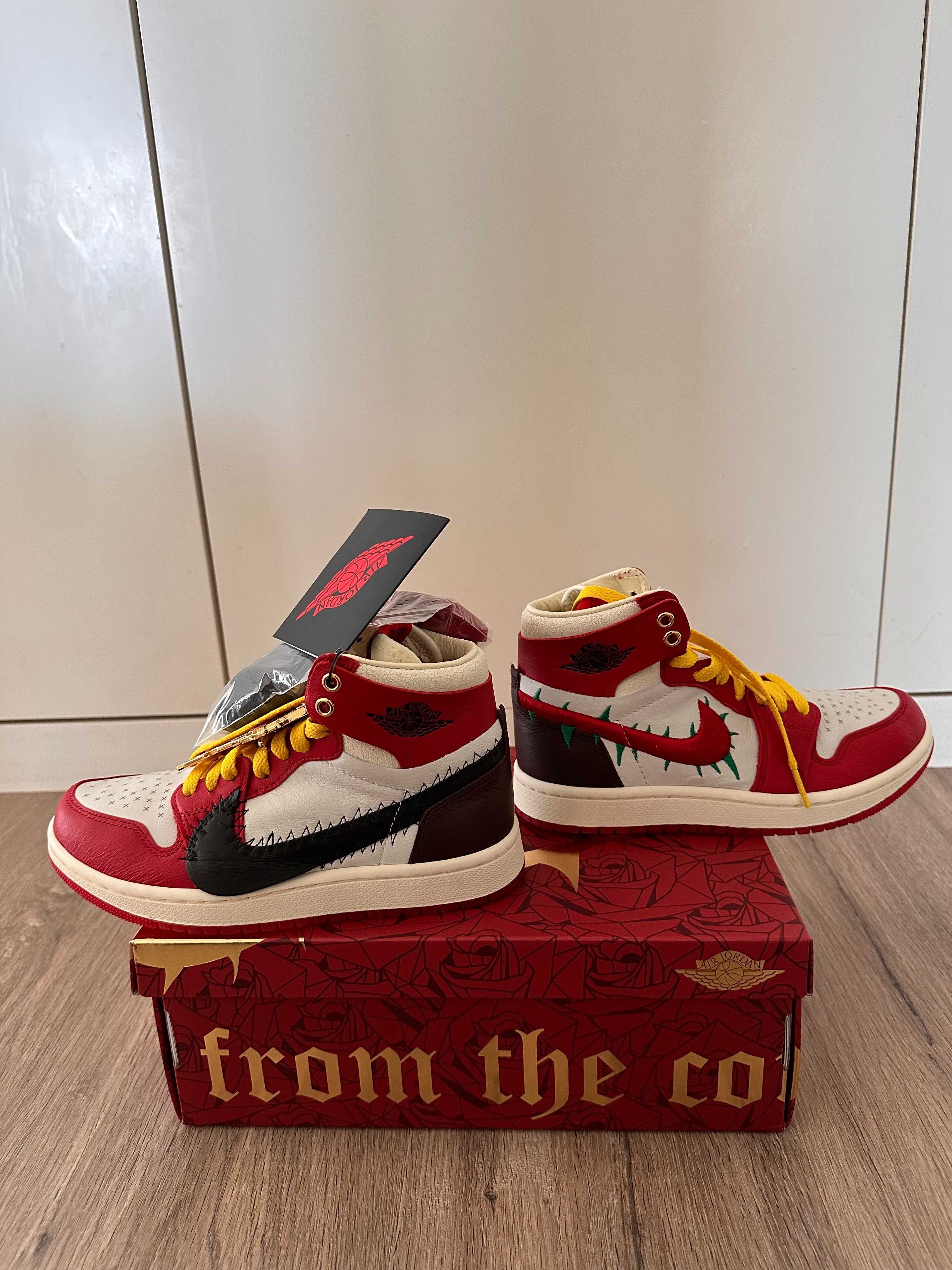 Jordan 1 High Zoom Air CMFT 2 Teyana Taylor A Rose From Harlem EU 35.5