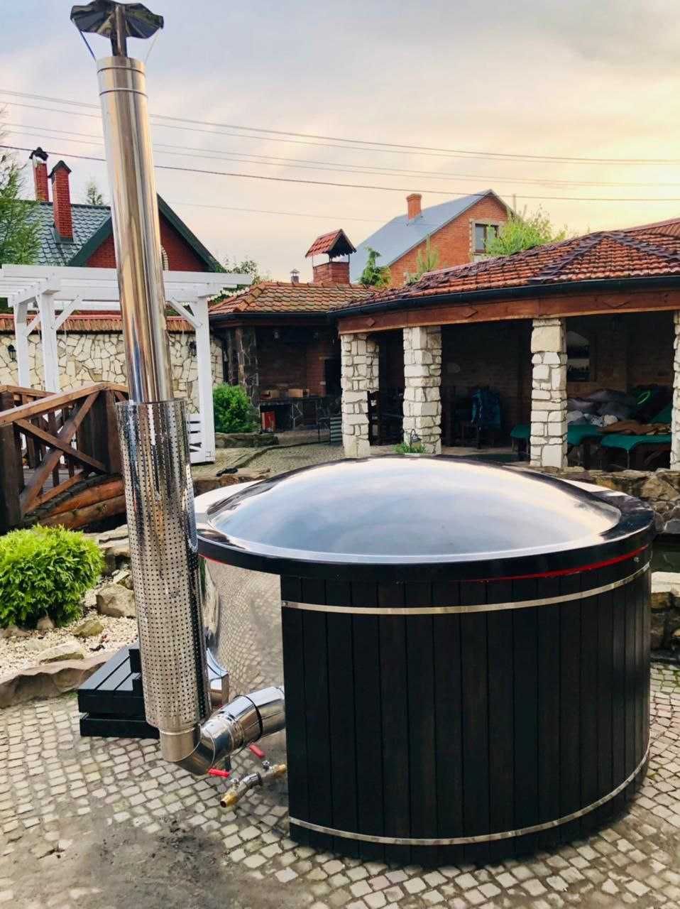 Чан джакузі Баня офуро Мобільна купіль Мобільний чан Баня Сауна
