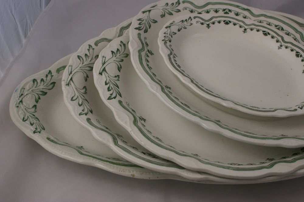 talerz- półmisek- angielska firma- przedwojenne 4+1 sztuk