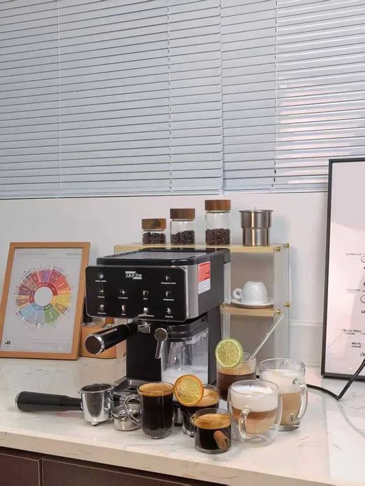 ХИТ! Рожковая кофемашина Zepline ZP-6806 кавомашина кавоварка 3000 Вт