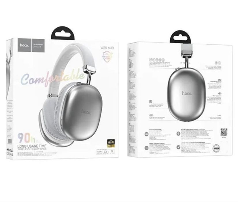 Навушники Bluetooth Hoco W35 Max Бездротові 90h з MicroSD