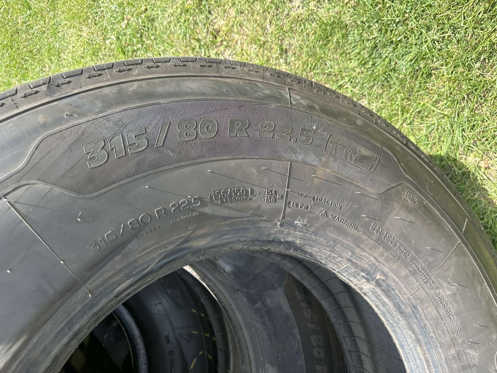 Шини 315 80 22.5 Michelin руль