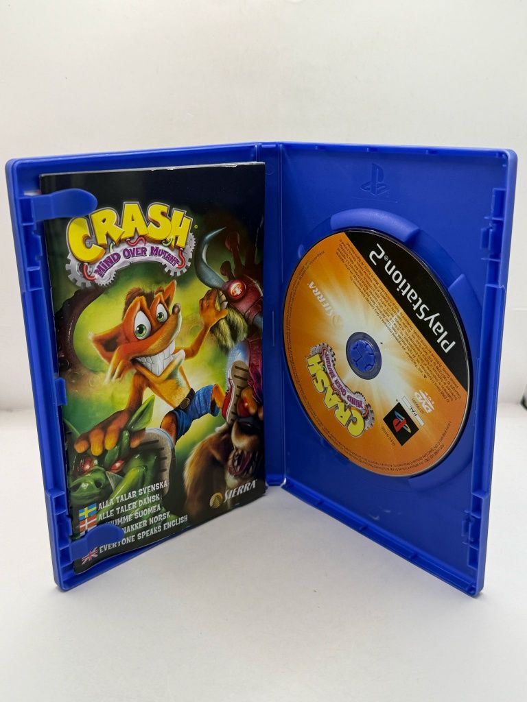 Crash Mind Over Mutant 3xA Ps2 nr 6580