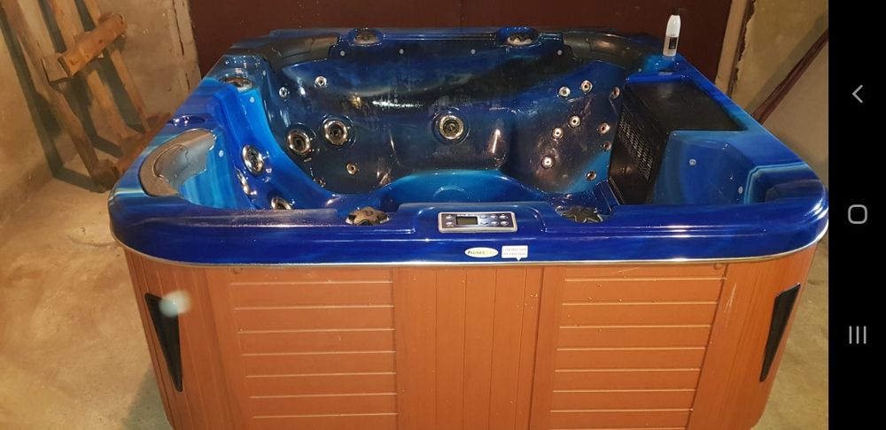 Спа бассейн Джакузи VAGNERPLAST Practico VP4751B SPA + КРЫШКА! СРОЧНО