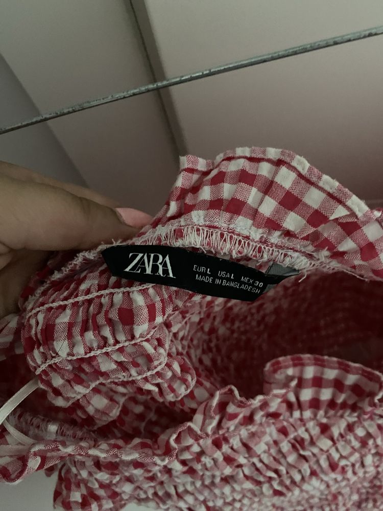 Crop top tam M zara