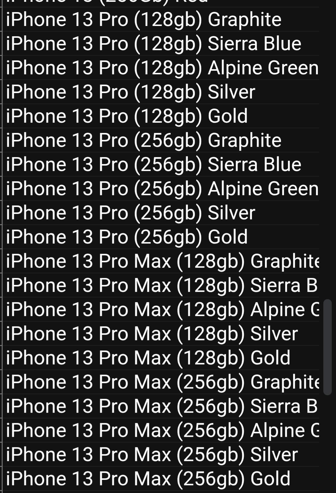 Смартфон Iphone 13 mini pro Max новий оригінал запакований 128 256 GB
