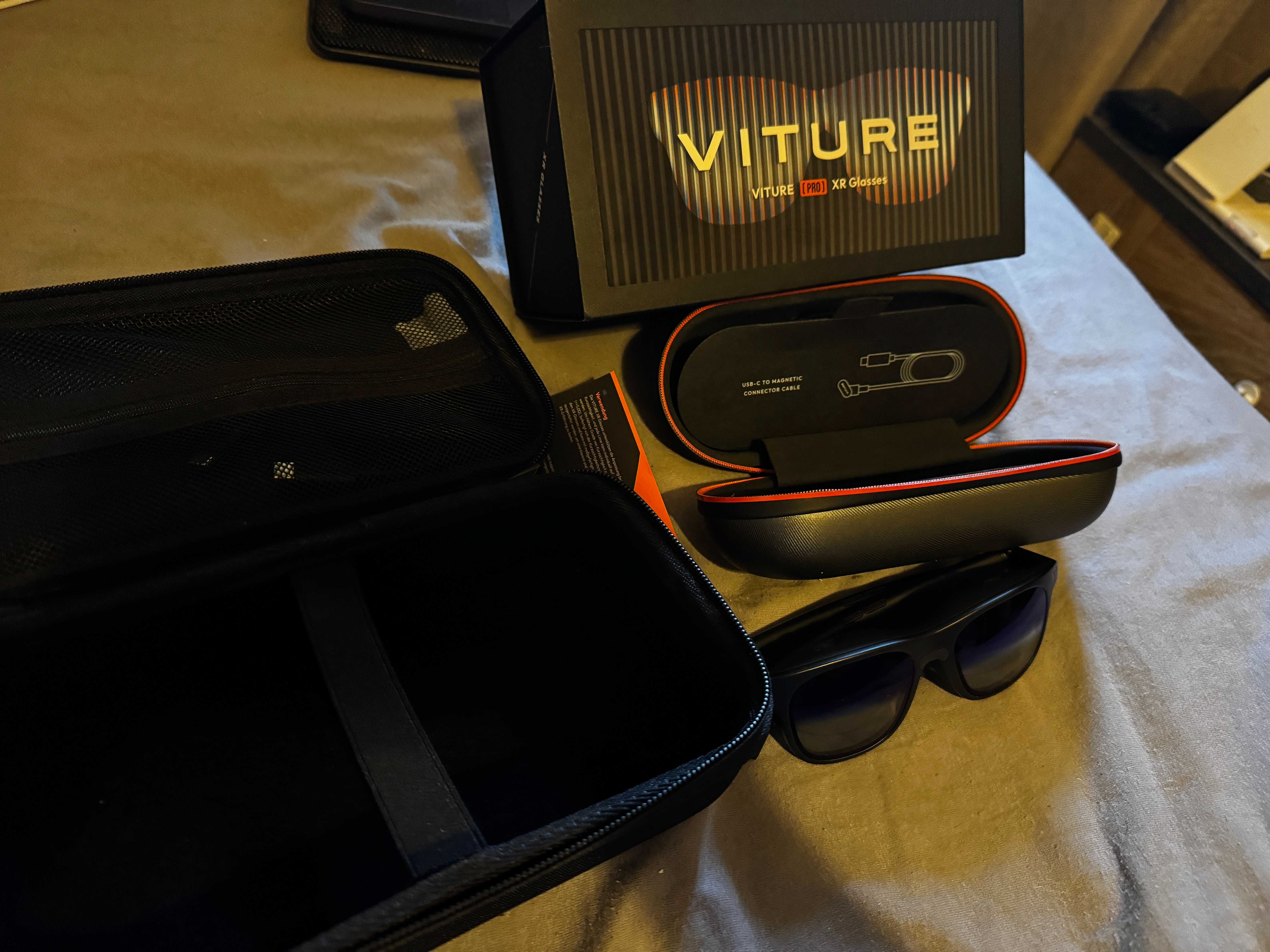 Óculos VITURE Pro XR/AR com Ecrã Virtual de 135" 120 Hz Full HD