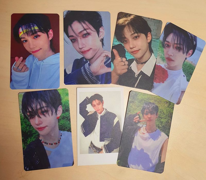 Сет карток Хенджина і Феликса Stray Kids