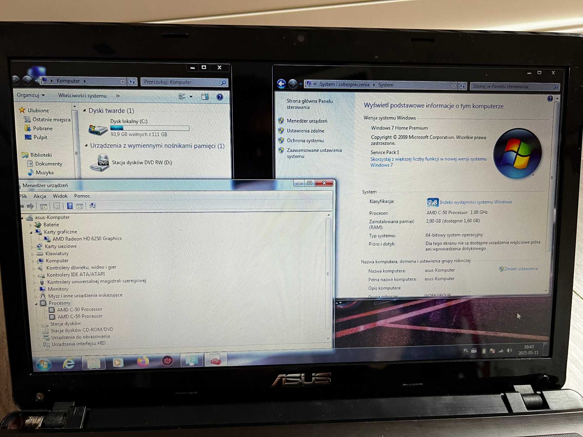 Laptop ASUS X53U