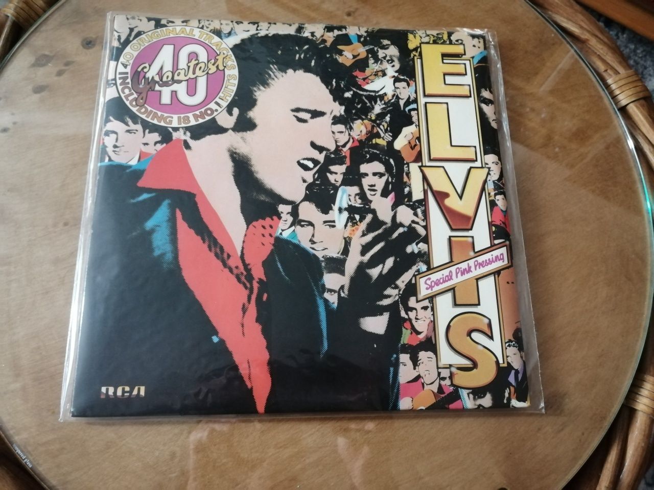 Elvis Presley Elvi's 40 Greatest Różowe