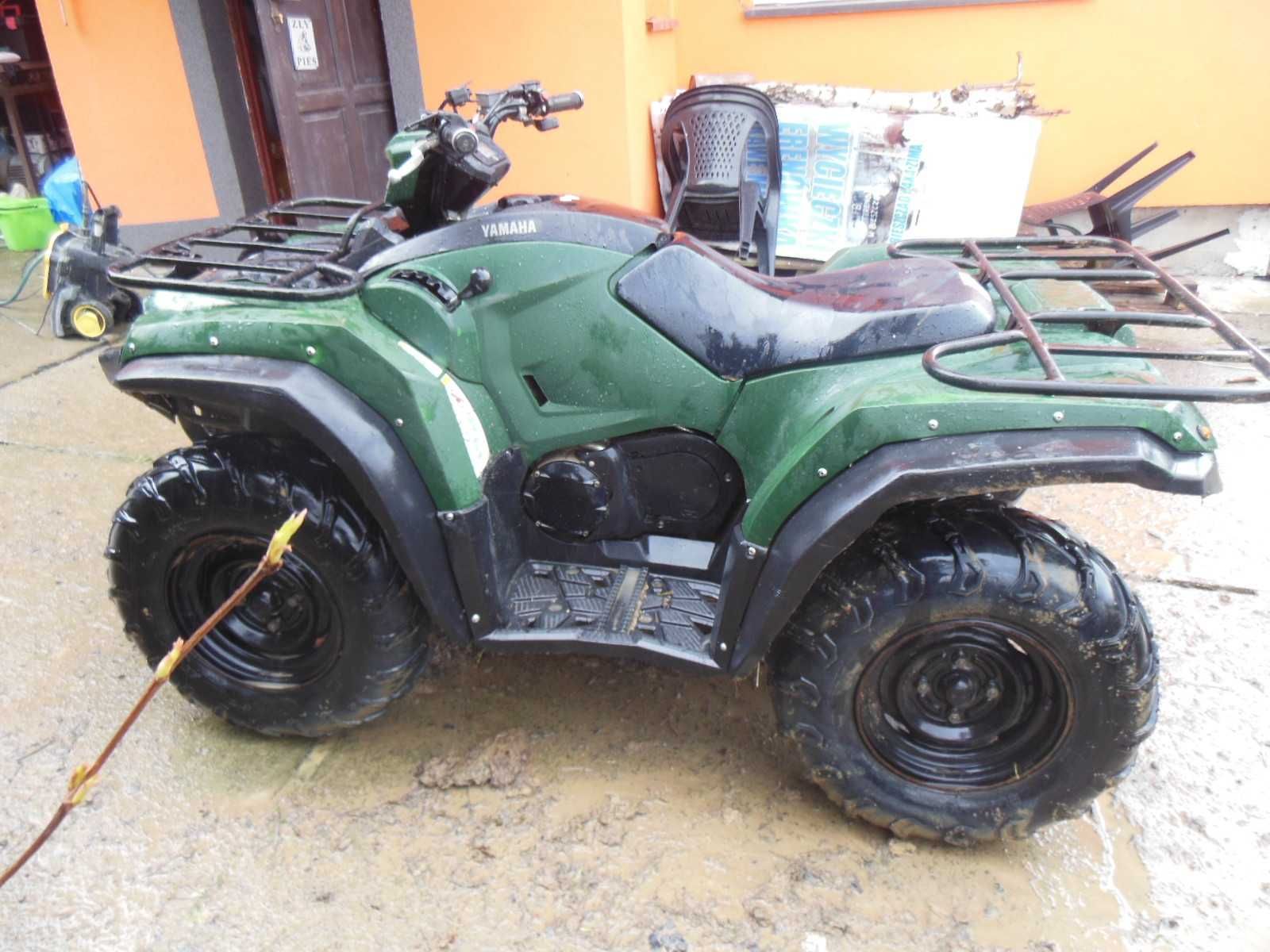 Yamaha Kodiak 450(Grizzly)2017 rok, wspom kier, wyciągarka WARN , 4x4,