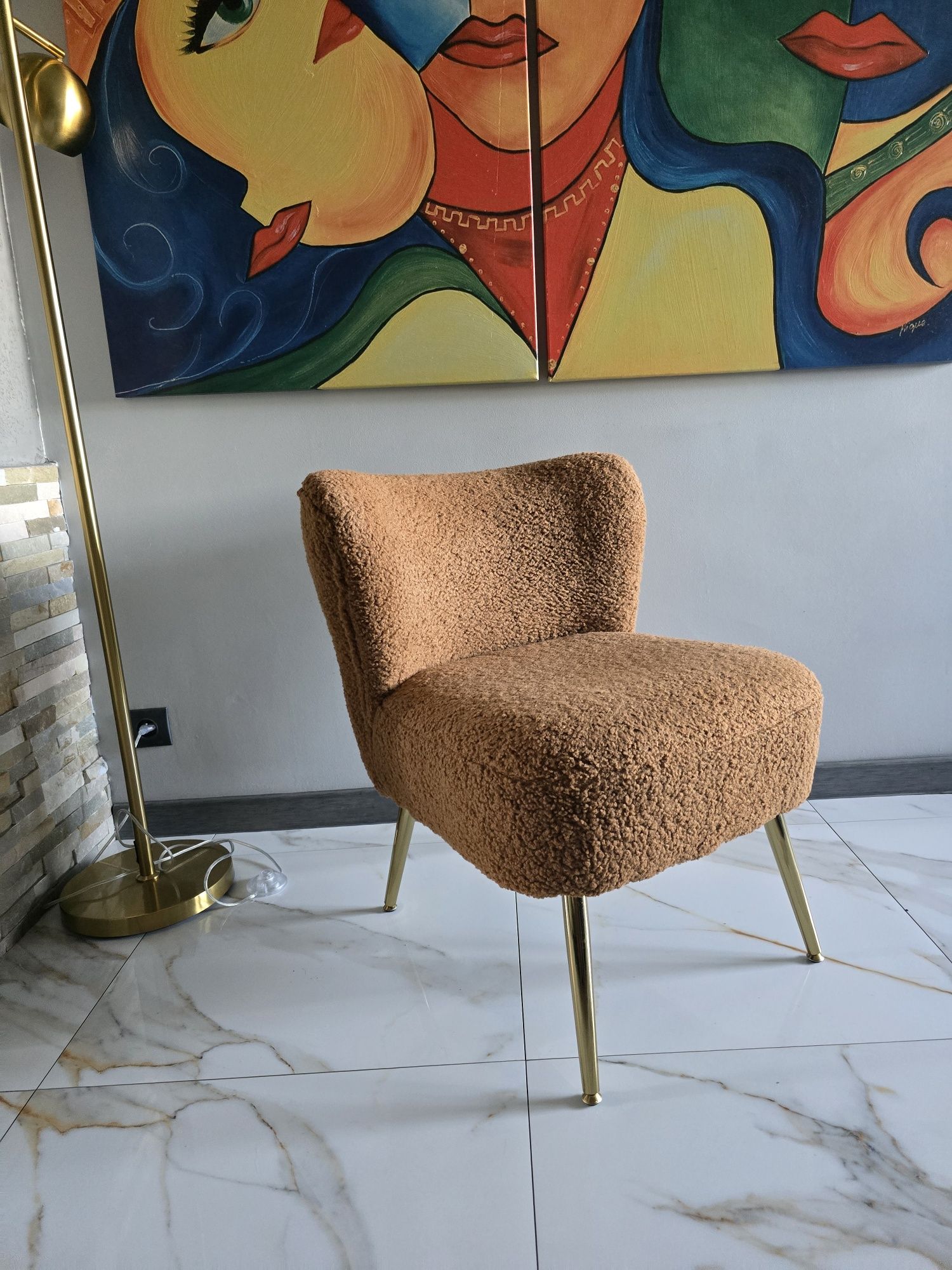 Fotel krzesło loft stylowy
