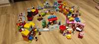 Pakiet zestawów LEGO DUPLO ciuchcia, farma, samolot, pojazdy itp