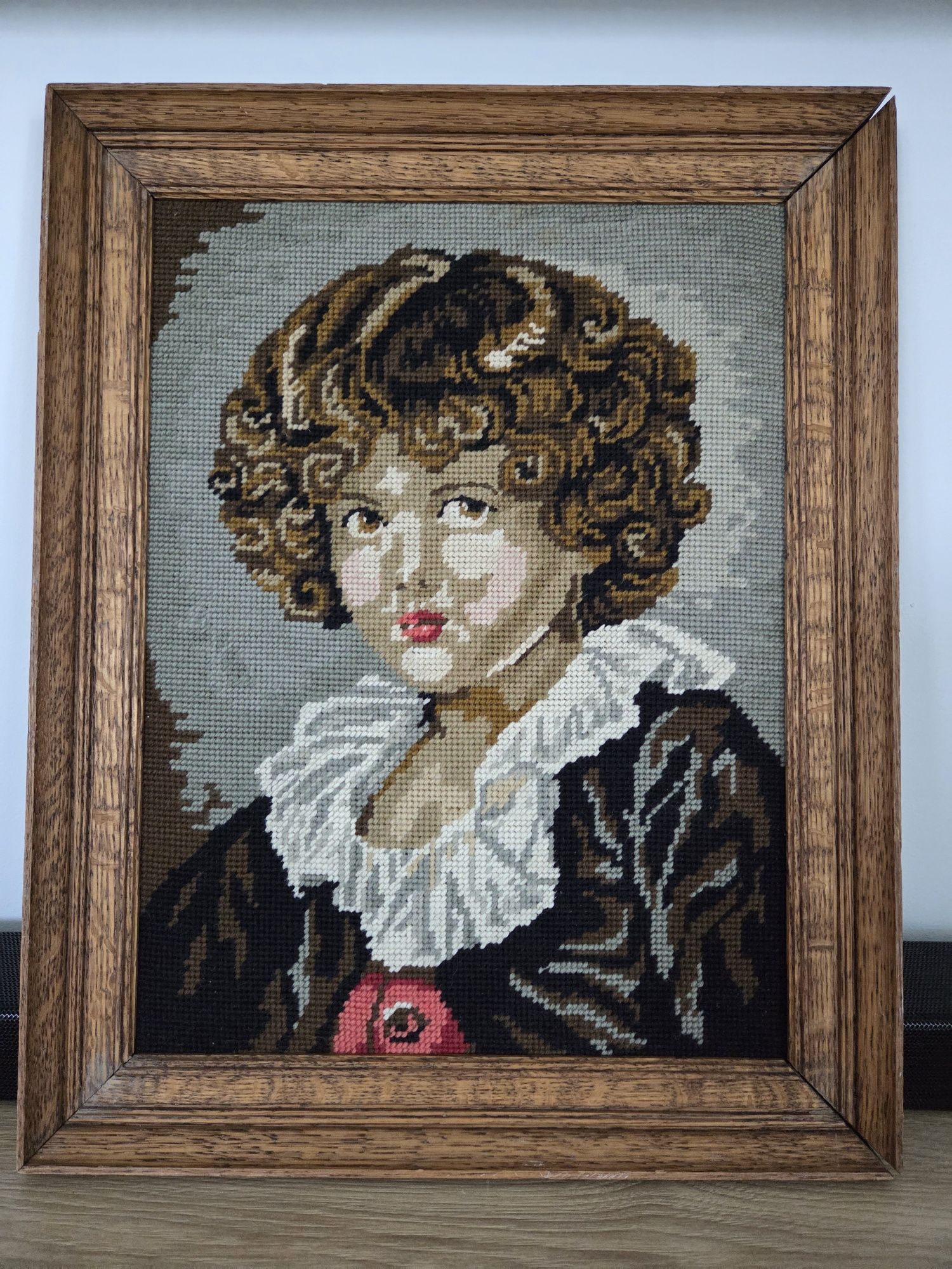 Obraz kolekcjonerski drewniana rama