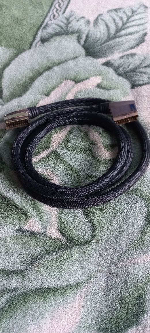високоякісний кабель SCART-SCART,,MONSTER''з позолотою,2м,ОЛХ доставка