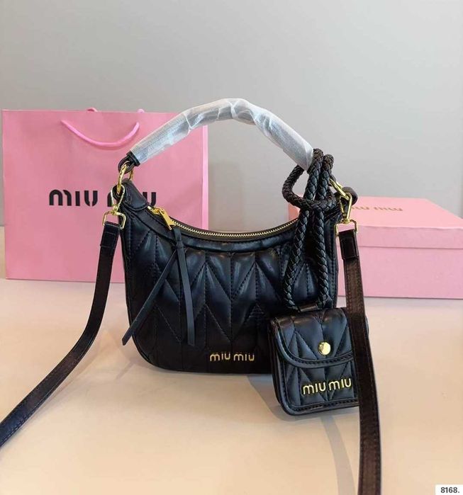 Miu Torebka  damska torba, skora  190249