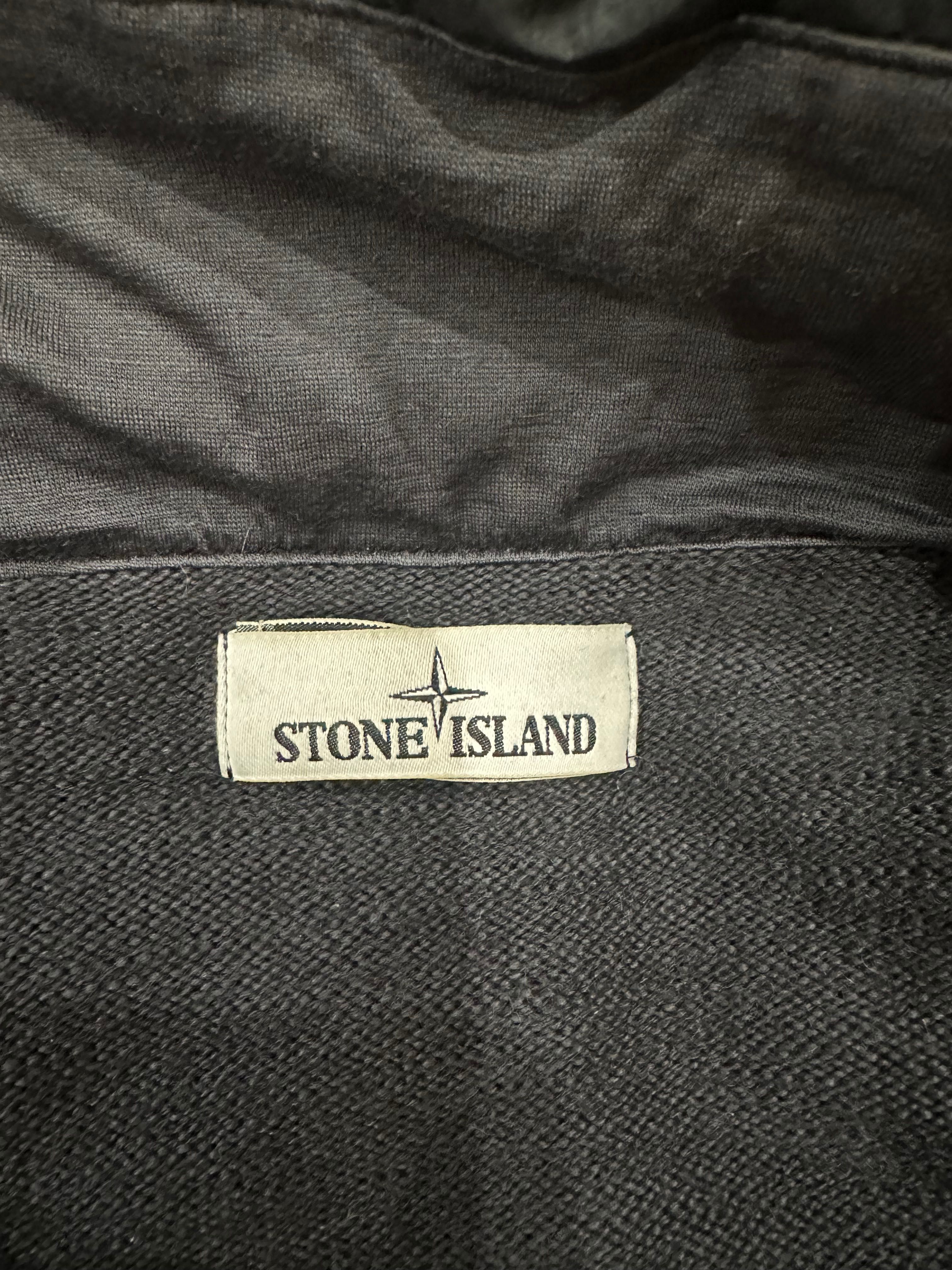 Вʼязане зіп худі Stone Island