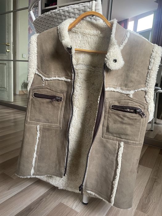 Жилет- дублянка натуральна