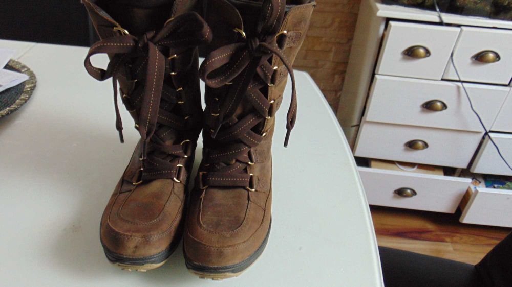timberland waterproof mukluk roz uk6,5 eur 40 skóra ocieplane