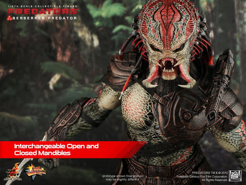 Фигурка 1/6 hot toys mms 130 PREDATORS – BERZERKER