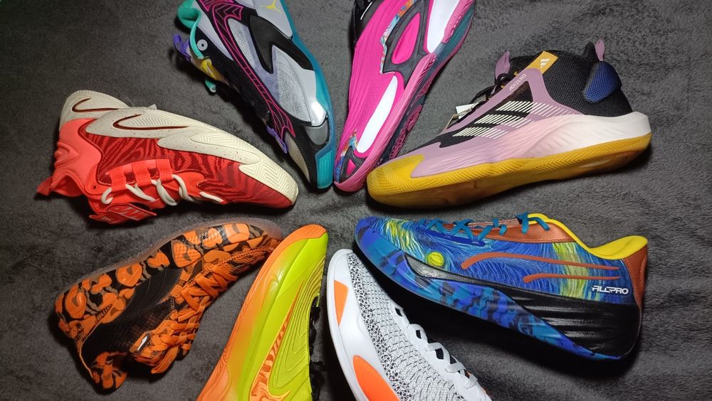 Оригінальні баскетбольні кросівки Nike Jordan Adidas Puma Curry