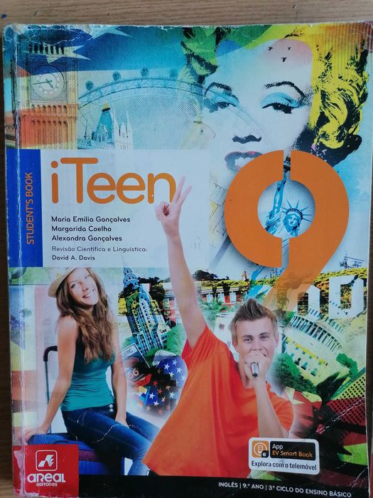 Iteen 9 livros do aluno -como novos - inglês