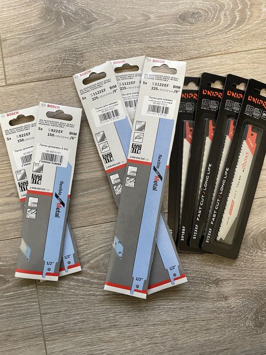 Пилка, полотно для сабельной шабельної пили Bosch, Dnipro-M