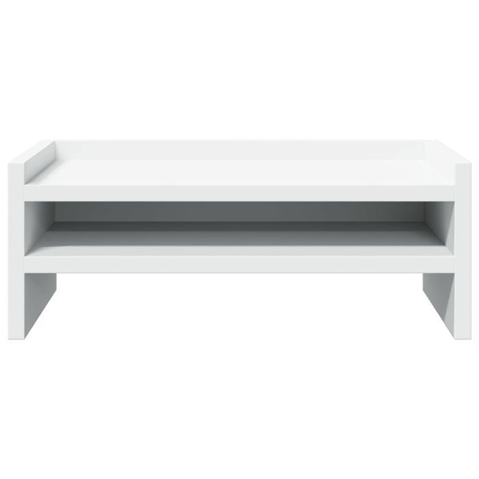 Vidaxl Podstawka Na Monitor, Biała, 42X24X16 Cm