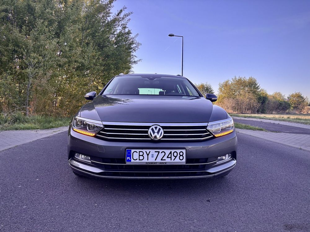 Vw Passat 2.0TDI 190km HigHline Sprowadzony Zarejestrowany Orginał