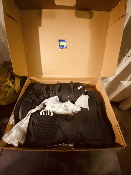 Мотоботи Shot  recing X10 solid black 42р