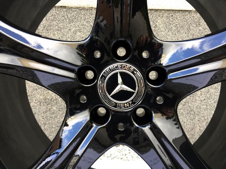 Oryginalne felgi 20 5x112 MERCEDES W222 S klasa czarny połysk