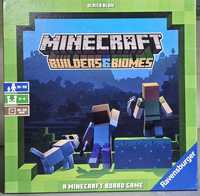 Nowa gra planszowa Ravensburger Minecraft: Builders and Biomes